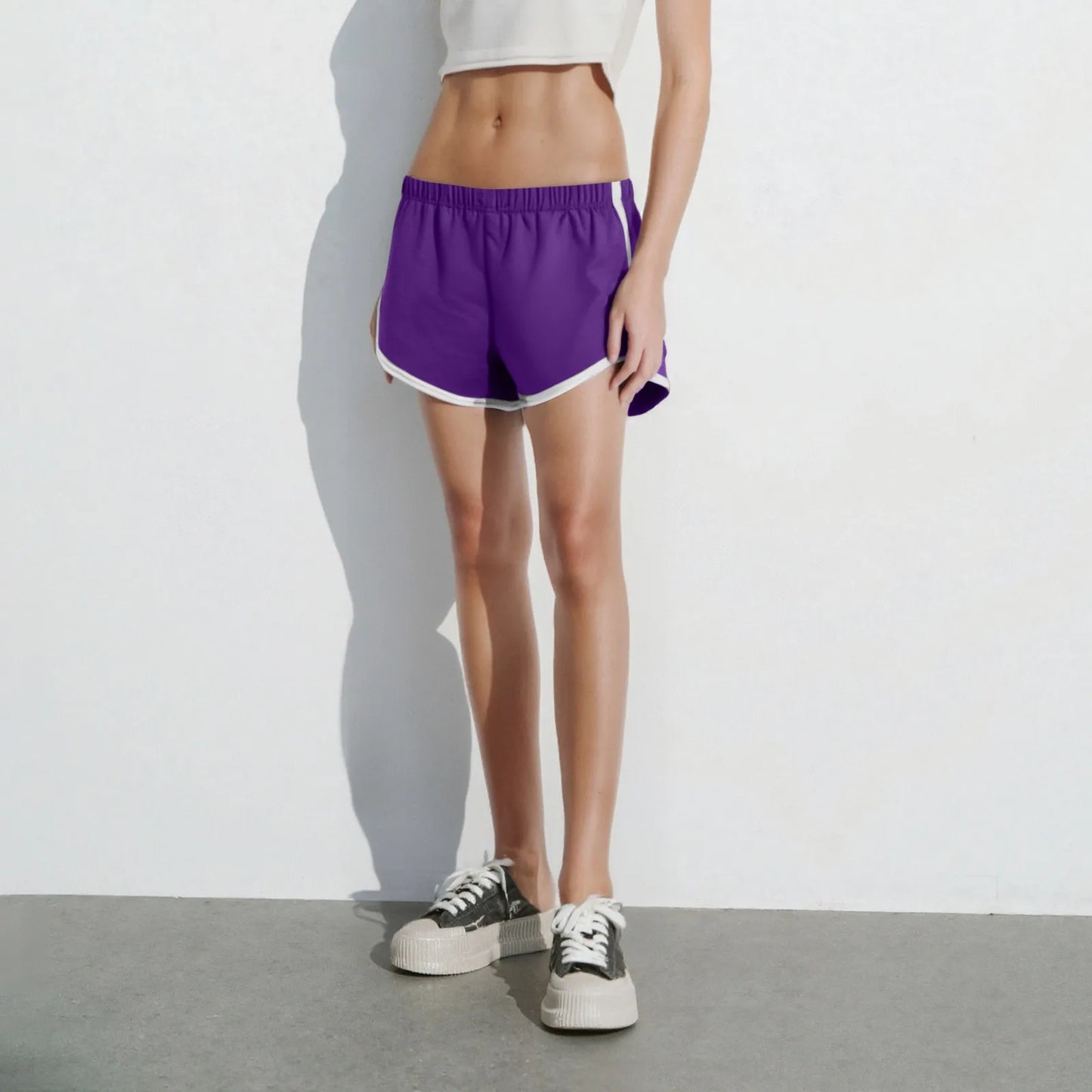 Women's Cotton Shorts Vintage Dolphin Short Pants Sexy Lounge Workout Bike Shorts Streetwear Yoga Summer Sport Hiking Wea