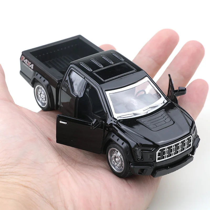Collection of simulated children's alloy car models, metal car models, and ornaments