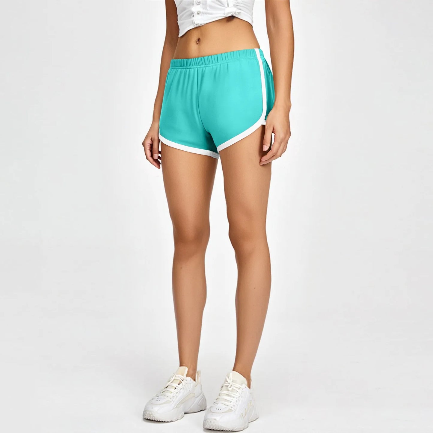 Women's Cotton Shorts Vintage Dolphin Short Pants Sexy Lounge Workout Bike Shorts Streetwear Yoga Summer Sport Hiking Wea
