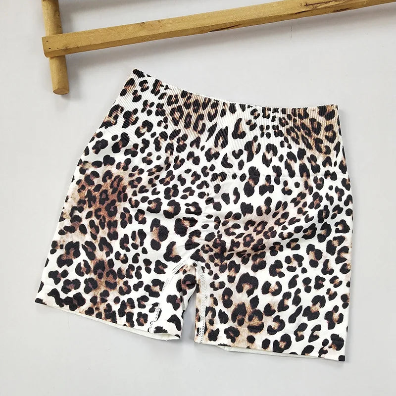 Women's High-Waisted 3D Printed Yoga Shorts - Dopamine Colors, Butt-Lifting, Non-See-Through for Yoga