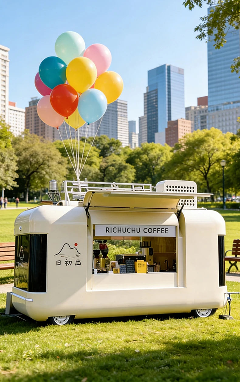 Catering Food Truck Fully Equipped Mobile Kitchen Pizza Coffee Cart Ice Cream BBQ Truck Cheap Mobile Food Trailer