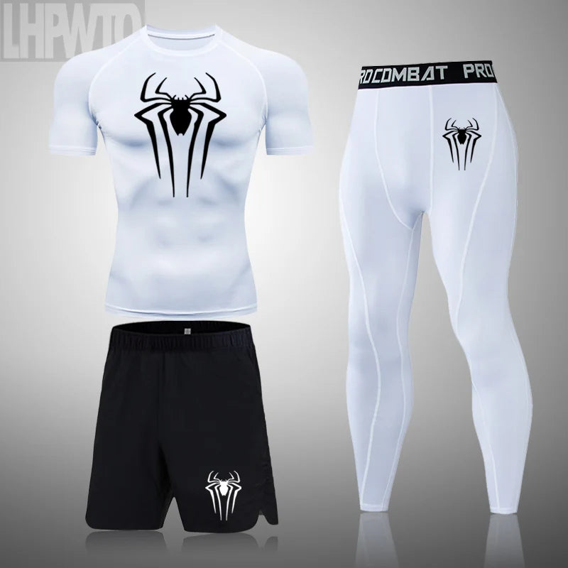 New Compression Shirt Men Rashguard Fitness Short Sleeve Running Shirt Man Gym T Shirt Sportswear Tights T Shirt Men