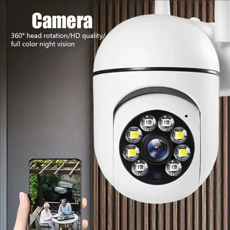1080P Wifi Surveillance Camera Color Night Vision WiFi Camera Auto Tracking Wireless Camera Security Protection Outdoor Monitor