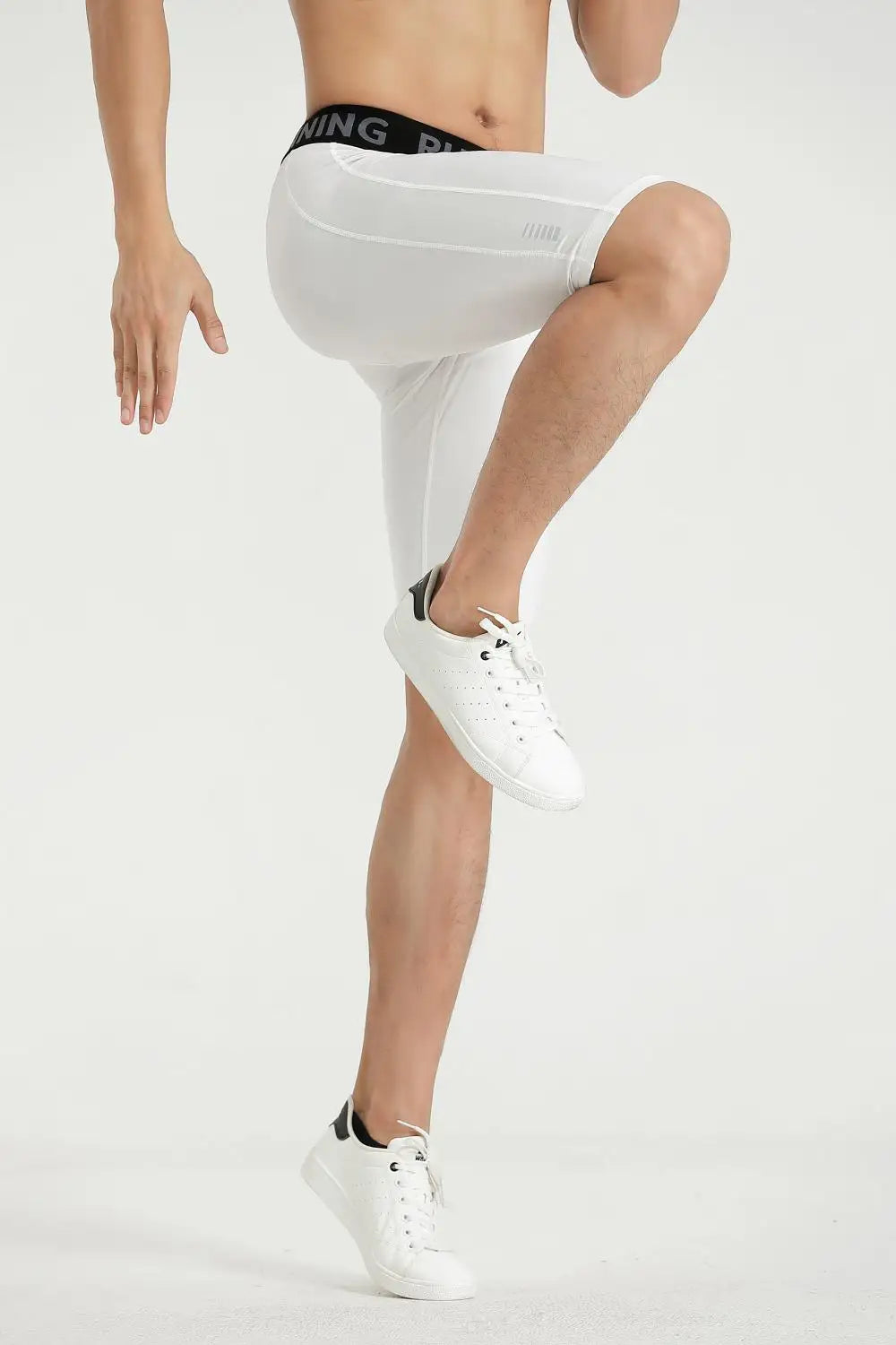 Sports Fitness Pants Men Gym Shorts Workout Tights Running Training Bottoming Shorts Compression Leggings Basketball Sportswear