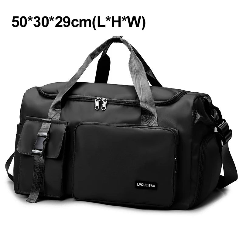 Sports Gym Bag Travel Dry Wet Handbags For Women Female Swimming Shoulder Crossbody Fitness Outdoor Travel Bag Weekender Duffel