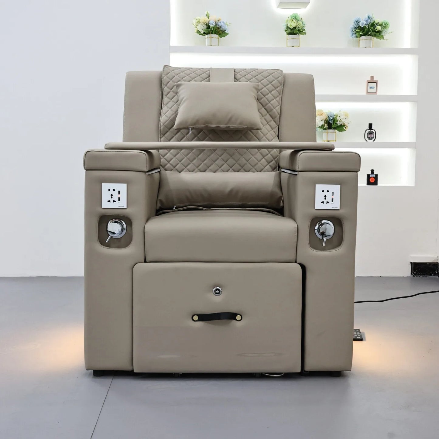 Electric Foot Repair Chair, Nail Salon, Beauty Foot Chair, Foot Bath Care, Foot Repair Sofa, Foot Bath and Foot Repair Integrate
