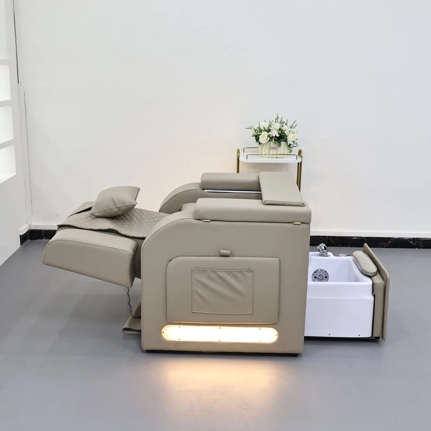 Electric Foot Repair Chair, Nail Salon, Beauty Foot Chair, Foot Bath Care, Foot Repair Sofa, Foot Bath and Foot Repair Integrate