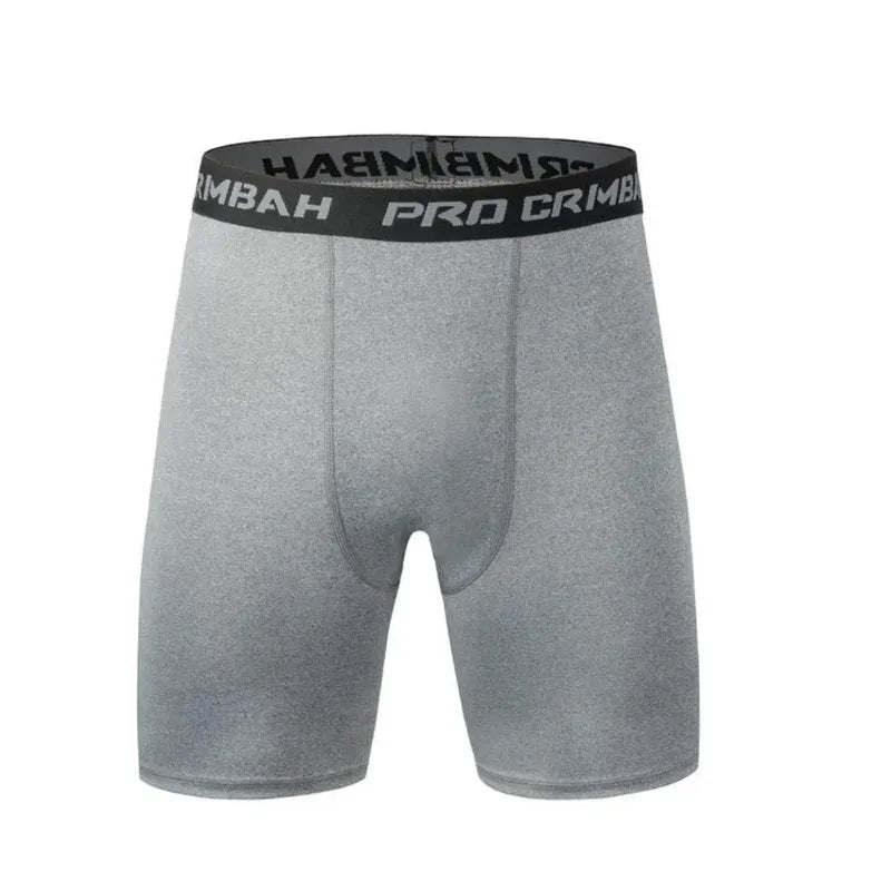 2025 New Men's Sports Leggings, Fitness Elastic Compression Leggings, Quick Drying Shorts, Running Training Elastic Shorts