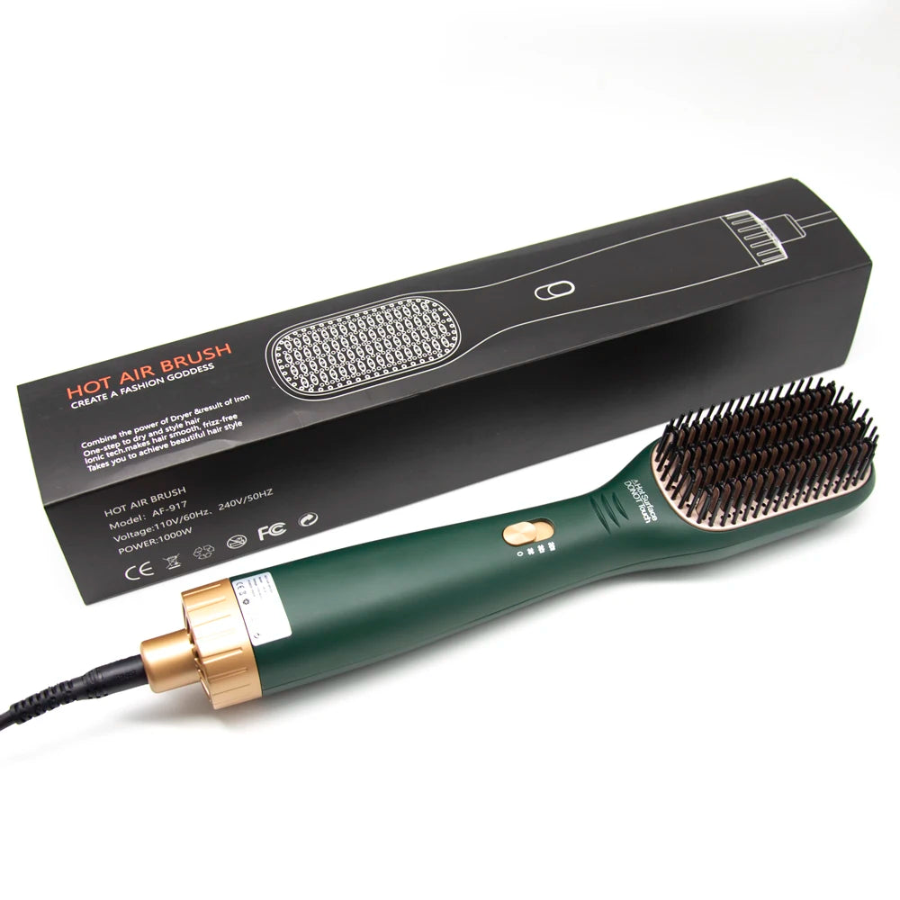 Hot Selling 3 in 1 Hair Dryer Dry and Wet Hair Straightener Comb Hot Air Brush Styler
