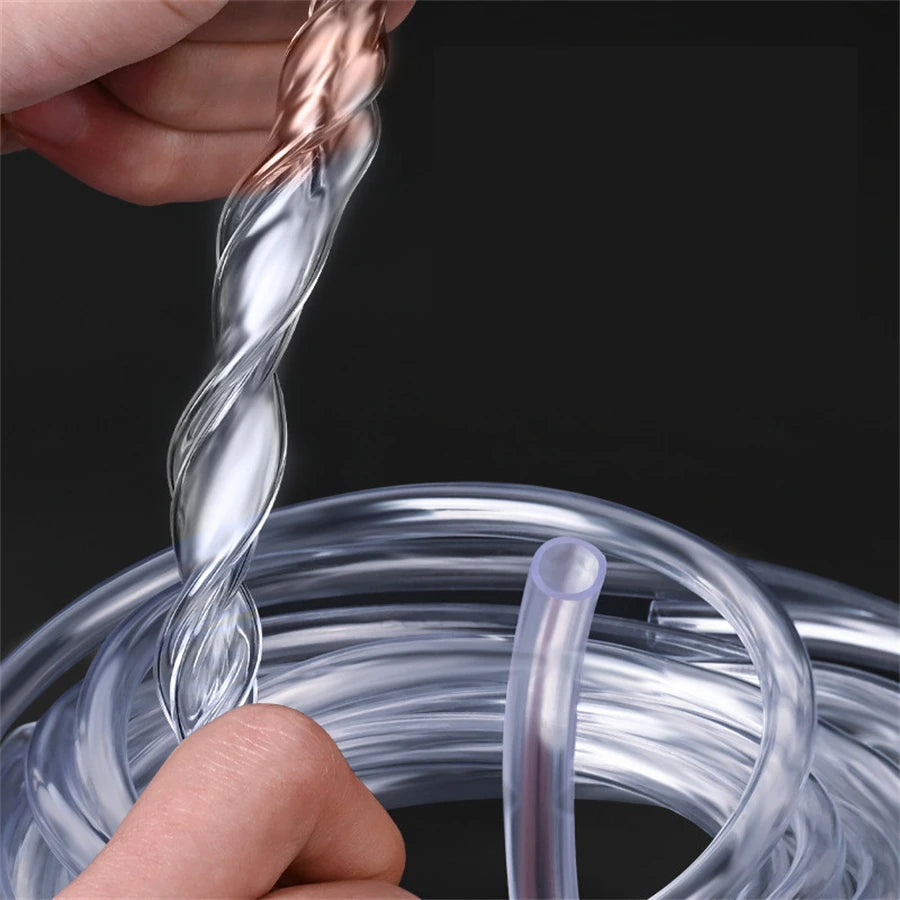 PVC Pipe Transparent Water Pipe Pipes Tube Hoses Aquarium Tubing Water Pump Hosing Garden Hose 3 4 5 6 7 8 9 10 12 14 16 mm