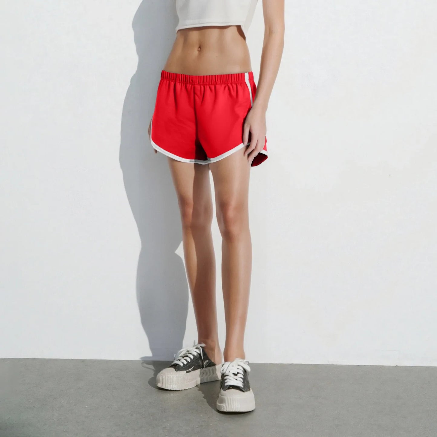 Women's Cotton Shorts Vintage Dolphin Short Pants Sexy Lounge Workout Bike Shorts Streetwear Yoga Summer Sport Hiking Wea