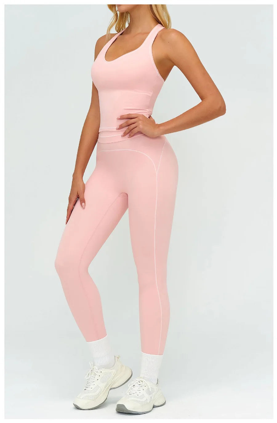 Women Yoga Set Tracksuit Sportswear Workout Athletic Wear Gym Vest Shorts Legging Fitness Bra Crop Top Long Sleeve Sports Suits