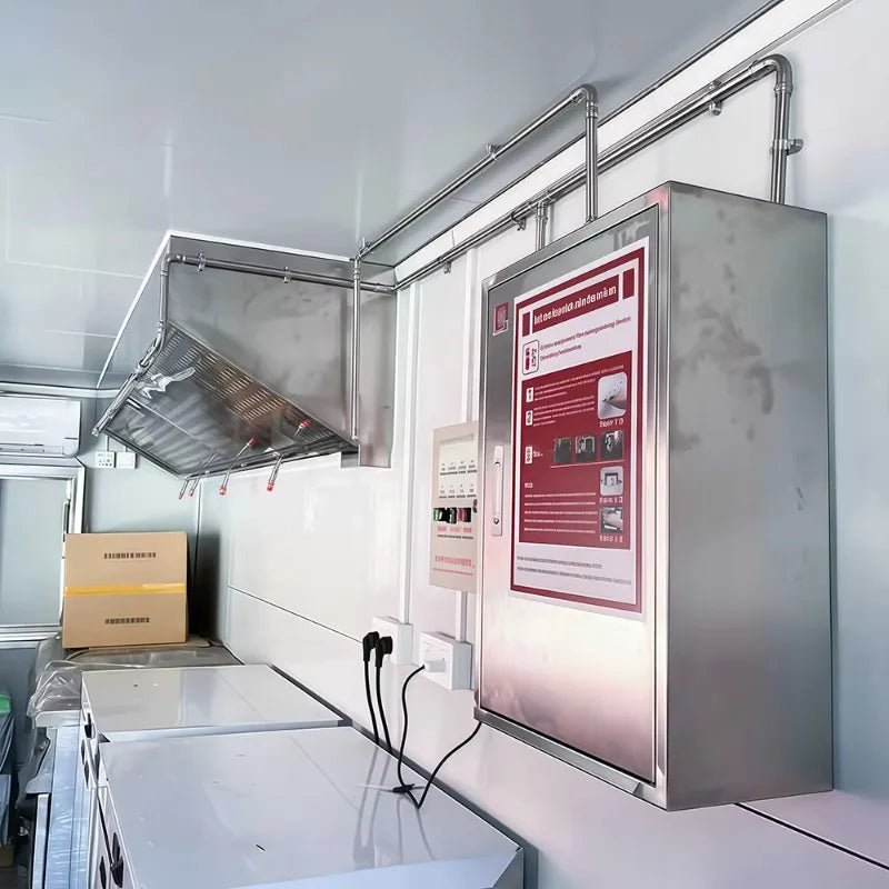 Catering Food Truck Fully Equipped Mobile Kitchen Pizza Coffee Cart Ice Cream BBQ Truck Cheap Mobile Food Trailer