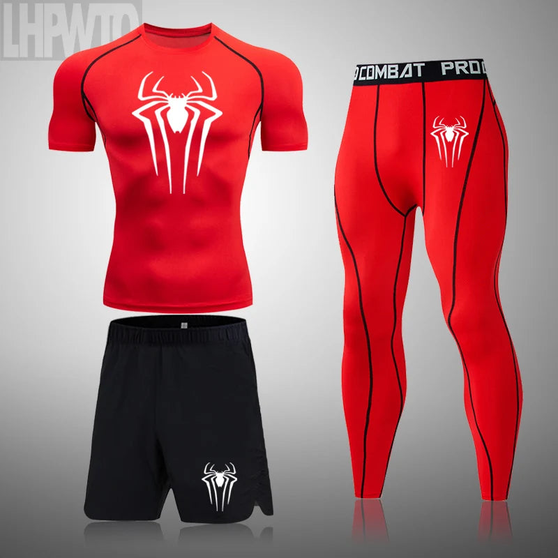 New Compression Shirt Men Rashguard Fitness Short Sleeve Running Shirt Man Gym T Shirt Sportswear Tights T Shirt Men